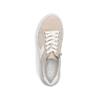 Rieker Morelia Laced Platform Trainer - Beige